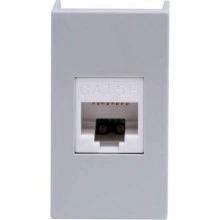 ДКС Розетка RJ-45 кат.5E,Viva,1 мод.,сер 45138 DKC