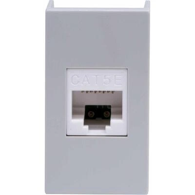 ДКС Розетка RJ-45 кат.5E,Viva,1 мод.,сер 45138 DKC