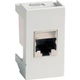 ДКС Розетка RJ-45 кат5E,экр,Viva,1 мод.,сер 45148 DKC
