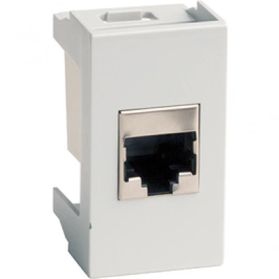 ДКС Розетка RJ-45 кат.6,Viva,1 мод.,сер 45158 DKC