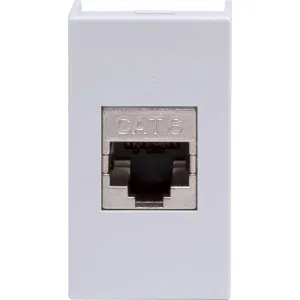 ДКС Розетка RJ-45 кат.6,экр,Viva,1 мод.,сер 45168 DKC ДКС Розетка RJ-45 кат.6,экр,Viva,1 мод.,сер 45168 DKC