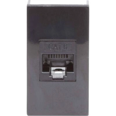 ДКС Розетка RJ-45 кат.6,Viva,1 мод.,черн 45258 DKC