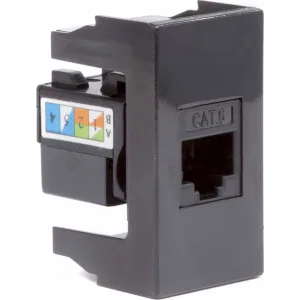 ДКС Розетка RJ-45 кат.6,Viva,1 мод.,черн 45258 DKC ДКС Розетка RJ-45 кат.6,Viva,1 мод.,черн 45258 DKC