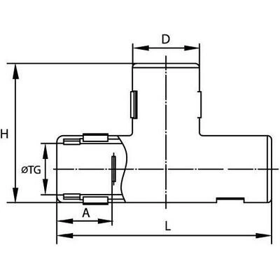 ДКС Тройник открывающийся, IP40, д.32мм (розница) 50632R DKC ДКС Тройник открывающийся, IP40, д.32мм (розница) 50632R DKC
