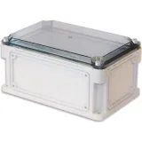 ДКС Корпус IP67,300х300х146 (выс.крышки 21),стнк.выбв.флнц.,прозр.крыш. 533211 DKC