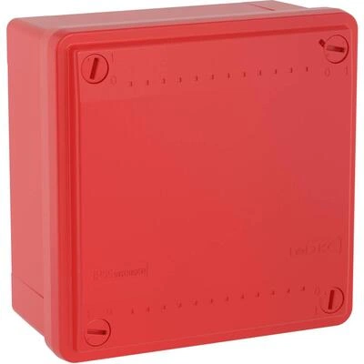 ДКС Коробка ответвит. с гладкими стенками,  IP56, 100х100х50мм,цвет красный 53811 DKC