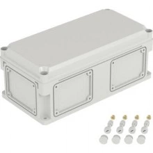 ДКС Корпус RAM box без МП 400х200х160 мм, с фланцами, непрозрачная крышка высотой 35 мм, IP66/IP67 542310 DKC