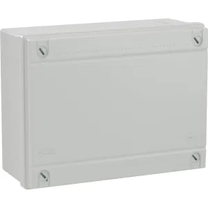 ДКС Коробка ответвит. с гладкими стенками, IP56, 300х220х120мм 54310 DKC ДКС Коробка ответвит. с гладкими стенками, IP56, 300х220х120мм 54310 DKC