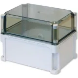 ДКС Корпус IP67 400х300х235 (выс.крышки 110),сплошн.стенки,прозр.крыш. 543901 DKC