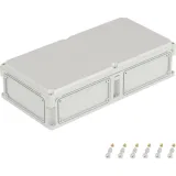 ДКС Корпус RAM box без МП 600х300х146 мм, с фланцами, непрозрачная крышка высотой 21 мм, IP66/IP67 563210 DKC