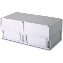 ДКС Корпус IP67,600х300х235 (выс.крышки 110),стнк.выбв.флнц.,непрозр.крыш 563910 DKC