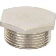 ДКС Заглушка M25x1,5, никелированная латунь 6050-25 DKC