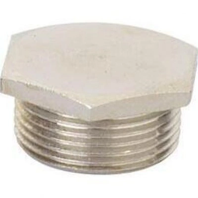 ДКС Заглушка M40x1,5, никелированная латунь 6050-40 DKC