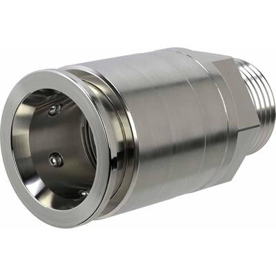 ДКС Муфта труба-коробка д.40мм, IP66/IP67, М40х1,5, нержавеющая сталь AISI 303 6111-40X DKC