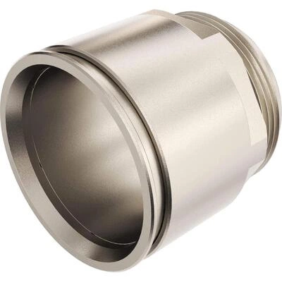 ДКС Муфта труба-коробка д.50мм, IP66/IP67, М50х1,5, никелированная латунь 6111-A50 DKC ДКС Муфта труба-коробка д.50мм, IP66/IP67, М50х1,5, никелированная латунь 6111-A50 DKC
