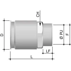 ДКС Муфта труба-коробка д.50мм, IP66/IP67, М50х1,5, внутренняя резьба, нержавеющая сталь AISI 316L 6112-50XX DKC ДКС Муфта труба-коробка д.50мм, IP66/IP67, М50х1,5, внутренняя резьба, нержавеющая сталь AISI 316L 6112-50XX DKC