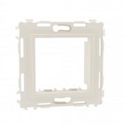 ДКС Каркас на 2 модуля (одноместный) без лапок, белый, RAL9010 75023W DKC