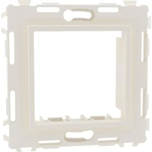 ДКС Каркас на 2 модуля (одноместный) без лапок, белый, RAL9010 75023W DKC ДКС Каркас на 2 модуля (одноместный) без лапок, белый, RAL9010 75023W DKC