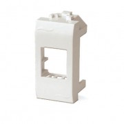 ДКС Адаптер для информационных разъемов SIEMON, слоновая кость, 1мод. 75608S DKC