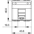 ДКС Ком.роз. RJ45 кат.5e экран., 8P8C, Brava, белая, 2мод 76450B DKC ДКС Ком.роз. RJ45 кат.5e экран., 8P8C, Brava, белая, 2мод 76450B DKC