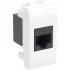 ДКС Компьютерная розетка RJ-45, кат.5E (разъем AMP), белая, 1мод. 76646B DKC ДКС Компьютерная розетка RJ-45, кат.5E (разъем AMP), белая, 1мод. 76646B DKC