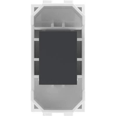 ДКС Компьютерная розетка RJ-45, кат.5E (разъем AMP), белая, 1мод. 76646B DKC ДКС Компьютерная розетка RJ-45, кат.5E (разъем AMP), белая, 1мод. 76646B DKC