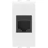 ДКС Компьютерная розетка RJ45 кат.5e, Brava, белая, 1 модуль 76654B DKC ДКС Компьютерная розетка RJ45 кат.5e, Brava, белая, 1 модуль 76654B DKC