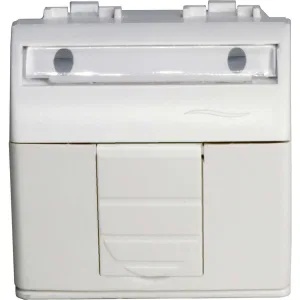 ДКС Ком.роз. RJ45 кат.5e, Brava, белая, 2мод 76655B DKC ДКС Ком.роз. RJ45 кат.5e, Brava, белая, 2мод 76655B DKC