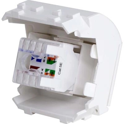 ДКС Ком.роз. RJ45 кат.5e, Brava, белая, 2мод 76655B DKC ДКС Ком.роз. RJ45 кат.5e, Brava, белая, 2мод 76655B DKC