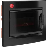 ДКС Щиток встраиваемый 8 мод.,IP 41 ,черный DKC 82508