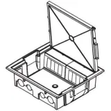 ДКС Лючок напольный NEST, 16 модулей 88016 DKC