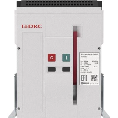 ДКС Выключатель нагрузки YON AGS06N-S3FH-0-222K, 65 кА, типоразмер S, фиксированый,управление 220 В AC, горизонтальное подключение AGS06N-S3FH-0-222K DKC ДКС Выключатель нагрузки YON AGS06N-S3FH-0-222K, 65 кА, типоразмер S, фиксированый,управление 220 В AC, горизонтальное подключение AGS06N-S3FH-0-222K DKC