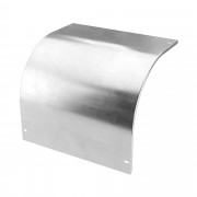 ДКС Крышка на угол лестничный вертикальный внешний 90 градусов 100х150, толщ. 2 мм, R300, в комплекте с крепёжными элементами, необходимыми для монтажа, алюминий AKLOH31015K DKC