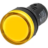 ДКС Сигнальный индикатор  со встроенным диодом 220В, желтый (Замена на: M22L-F220YPP/M22L-F220YAP) ALIL3L220 DKC