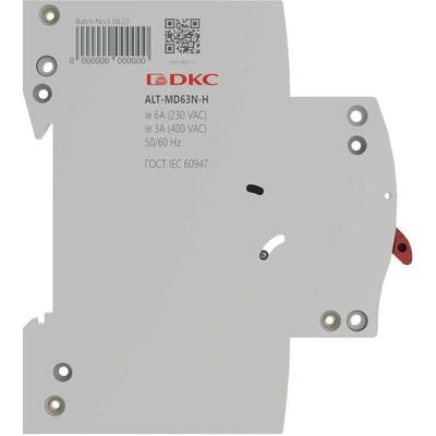 ДКС Сигнальный контакт для модульных устройств YON max типов MD63 и MDR63,1НО+1НЗ ALT-MD63N-H DKC ДКС Сигнальный контакт для модульных устройств YON max типов MD63 и MDR63,1НО+1НЗ ALT-MD63N-H DKC