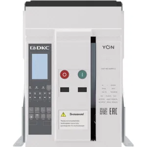 ДКС Воздушный автоматический выключатель YON pro ANX06N 3P 630 А 66 кА, типоразмер S, расцепитель ETH, стационарный, горизонтальное/вертикальное подключение, управление 220 В AC ANX06NS3FH722200K DKC ДКС Воздушный автоматический выключатель YON pro ANX06N 3P 630 А 66 кА, типоразмер S, расцепитель ETH, стационарный, горизонтальное/вертикальное подключение, управление 220 В AC ANX06NS3FH722200K DKC