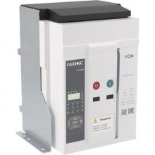 ДКС Воздушный автоматический выключатель YON pro ANX08N 3P 800 А 66 кА, типоразмер S, расцепитель ETA, стационарный, горизонтальное/вертикальное подключение, управление 220 В AC ANX08NS3FH522200K DKC