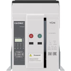 ДКС Воздушный автоматический выключатель YON pro ANX08N 3P 800 А 66 кА, типоразмер S, расцепитель ETA, стационарный, горизонтальное/вертикальное подключение, управление 220 В AC ANX08NS3FH522200K DKC ДКС Воздушный автоматический выключатель YON pro ANX08N 3P 800 А 66 кА, типоразмер S, расцепитель ETA, стационарный, горизонтальное/вертикальное подключение, управление 220 В AC ANX08NS3FH522200K DKC