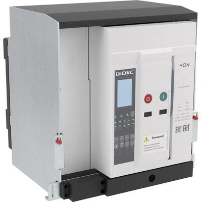 ДКС Воздушный автоматический выключатель YON pro ANX10N 4P 1000 А 66 кА, типоразмер S, расцепитель ETE, выкатной, горизонтальное/вертикальное подключение, управление 220 В AC ANX10NS4DH622200K DKC