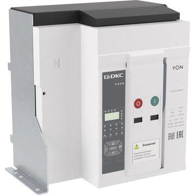 ДКС Воздушный автоматический выключатель YON pro ANX10N 4P 1000 А 66 кА, типоразмер S, расцепитель ETA, стационарный, горизонтальное/вертикальное подключение, управление 220 В AC ANX10NS4FH522200K DKC