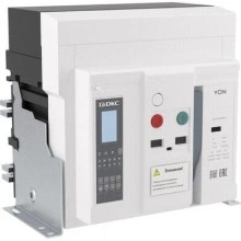 ДКС Воздушный автоматический выключатель YON pro ANX32X 3P 3200 А 100 кА, типоразмер M, расцепитель ETE, стационарный, горизонтальное подключение, управление 220 В AC ANX32XM3FH622200K DKC