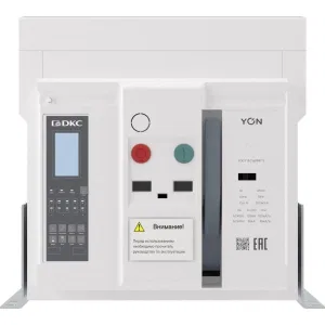 ДКС Воздушный автоматический выключатель YON pro ANX32X 3P 3200 А 100 кА, типоразмер M, расцепитель ETH, стационарный, горизонтальное подключение, управление 220 В AC ANX32XM3FH722200K DKC ДКС Воздушный автоматический выключатель YON pro ANX32X 3P 3200 А 100 кА, типоразмер M, расцепитель ETH, стационарный, горизонтальное подключение, управление 220 В AC ANX32XM3FH722200K DKC