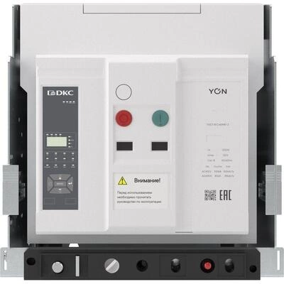 ДКС Воздушный автоматический выключатель YON pro ANX40X 3P 4000 А 100 кА, типоразмер M, расцепитель ETA, выкатной, вертикальное подключение, управление 220 В AC ANX40XM3DV522200K DKC ДКС Воздушный автоматический выключатель YON pro ANX40X 3P 4000 А 100 кА, типоразмер M, расцепитель ETA, выкатной, вертикальное подключение, управление 220 В AC ANX40XM3DV522200K DKC