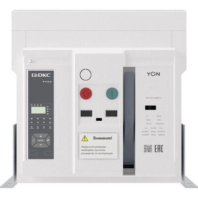ДКС Воздушный автоматический выключатель YON pro ANX40X 3P 4000 А 100 кА, типоразмер M, расцепитель ETA, стационарный, горизонтальное подключение, управление 220 В AC ANX40XM3FH522200K DKC ДКС Воздушный автоматический выключатель YON pro ANX40X 3P 4000 А 100 кА, типоразмер M, расцепитель ETA, стационарный, горизонтальное подключение, управление 220 В AC ANX40XM3FH522200K DKC