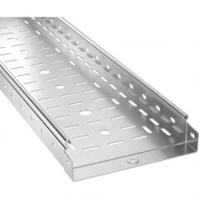 ДКС Лоток перфорированный 50х100х3000, толщ. 2мм, алюминий APH30510 DKC