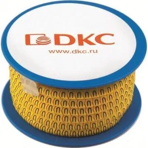 ДКС Колечко маркировочное B, 1,3-3 мм. черное на желтом AZO2BBBY DKC ДКС Колечко маркировочное B, 1,3-3 мм. черное на желтом AZO2BBBY DKC