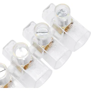 ДКС Изолированный винтовой зажим соединительный до 35А для соединения до 2жил сечением до 4кв.мм B40 DKC ДКС Изолированный винтовой зажим соединительный до 35А для соединения до 2жил сечением до 4кв.мм B40 DKC