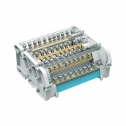 ДКС Блок распределения многополюсный 4 полюса, 125А 3/50кв.мм, 11/25кв.мм BD125114 DKC