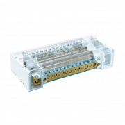 ДКС Блок распределения многополюсный выносная клемма ввода 4 полюса, 160А 1/95кв.мм, 16/25кв.мм BD3160164 DKC