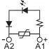 ДКС Модуль индикации и защиты, LED зелёный+Варистор (A1+), 240V AC/DC BIMD-LV4G DKC ДКС Модуль индикации и защиты, LED зелёный+Варистор (A1+), 240V AC/DC BIMD-LV4G DKC